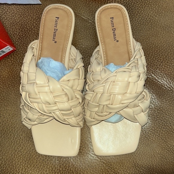 🆕✨Pierre Dumas Braided Criss Cross Sandals✨ - Picture 7 of 9